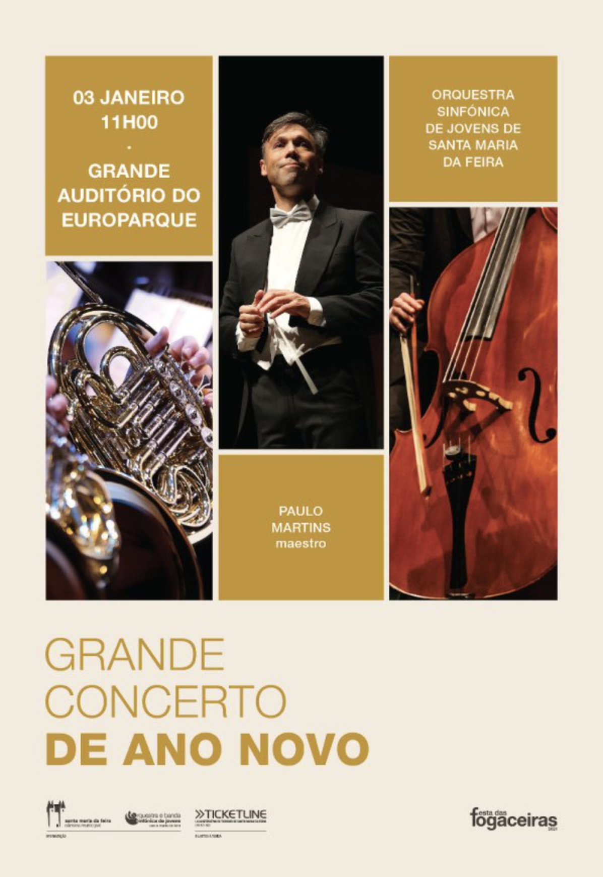 Grande Concerto De Ano Novo No EUROPARQUE