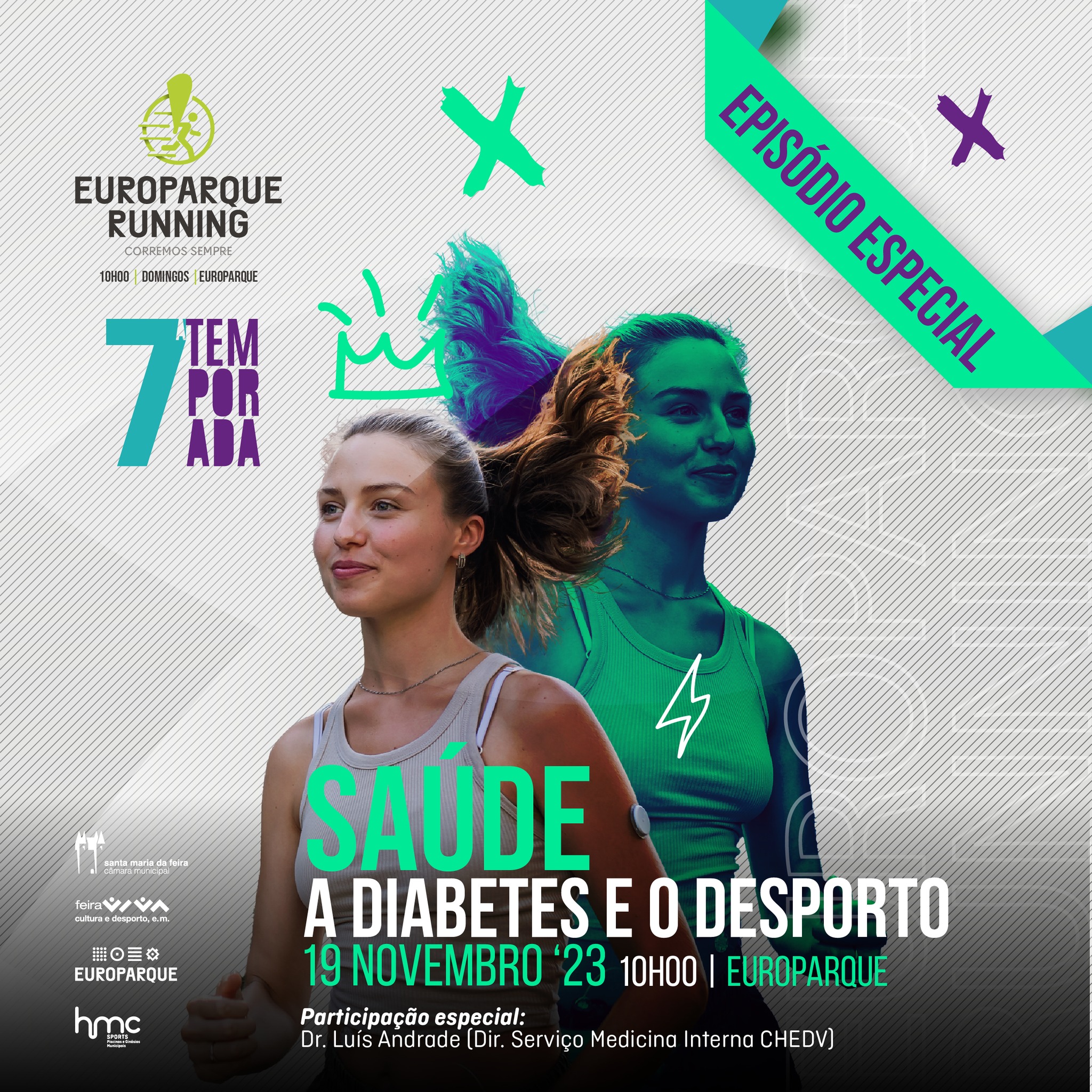 Desporto, Saúde E Diabetes Lado A Lado Em Episódio Especial Do Europarque Running
